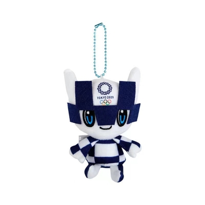 ASTM Tokyo lavable 2021 jouets olympiques de peluche de mascotte