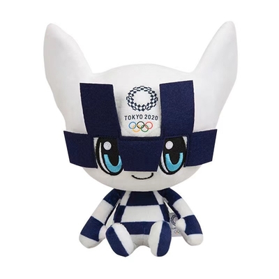ASTM Tokyo lavable 2021 jouets olympiques de peluche de mascotte