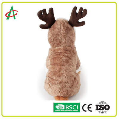 L'animal familier de peluche de thème de Noël de BSCI vêtx avec l'attache instantanée