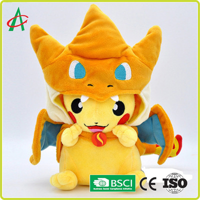 Nombres d'actions remplis par coton mou superbe de CPSIA pp Pikachu