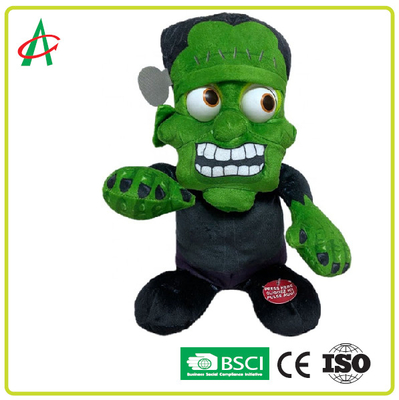 Approbation gentille à croquer lavable du jouet EN71 de peluche de 25cm Halloween