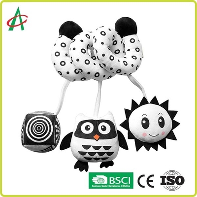 Landau en spirale Toy For Baby de peluche sûre de conformité d'ASTM EN71