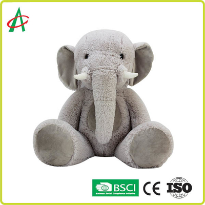 OEM de jouet de 30cm Grey Cuddly Stuffed Elephant Plush acceptable