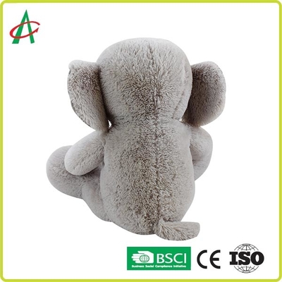 OEM de jouet de 30cm Grey Cuddly Stuffed Elephant Plush acceptable
