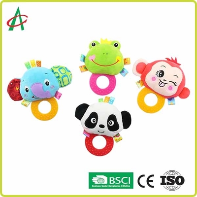 ASTM Handcrafted le hochet non-toxique de peluche de bébé avec Teether