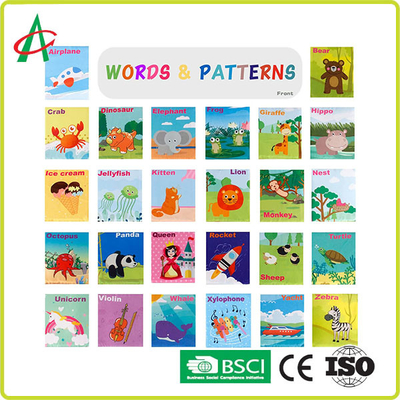 Livres mous d'alphabet tôt d'éducation de polyester pour des nourrissons