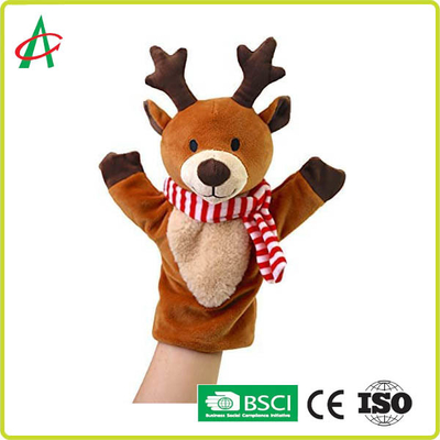 BSCI Handcraft complètement les marionnettes de main de couture de peluche pour Noël