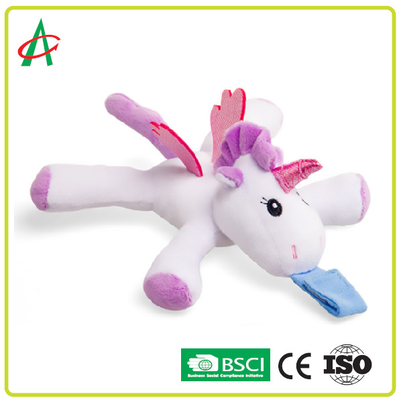 Certificat lavable de Toy Pacifier Clip CE/BSCI de peluche de tétine