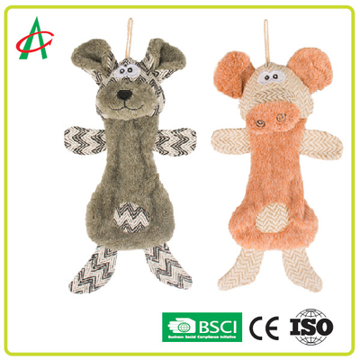 La mastication lavable de machine joue les jouets bourrés de chien avec le Squeaker