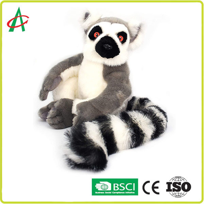 10" mignon aucun jouet de peluche de lémur du Madagascar d'irritation