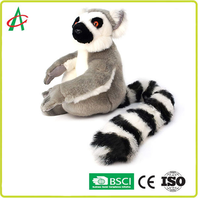 10" mignon aucun jouet de peluche de lémur du Madagascar d'irritation
