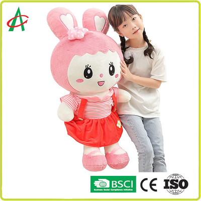 ISO9001 ASTM 40" oreiller mignon non-toxique de peluche de lapin