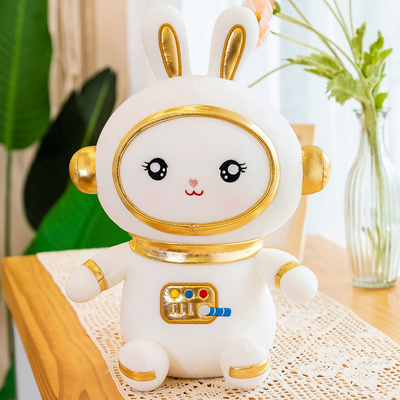 Jouet en peluche de lapin de l'espace câlin non toxique sans AZO