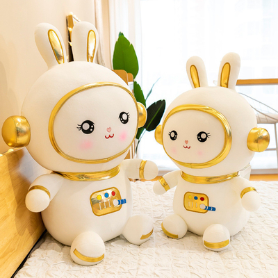 Jouet en peluche de lapin de l'espace câlin non toxique sans AZO