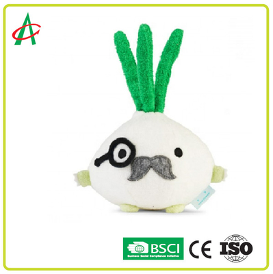 BSCI EN71 Jouet en peluche drôle d'oignon avec remplissage en coton PP